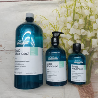    Mẫu mới nhất   Dầu gội giảm nhờn cho tóc bị mồ hôi dầu LOreal Anti Gras Oiliness 300ml  500ml 1500ml  Chính hãng  