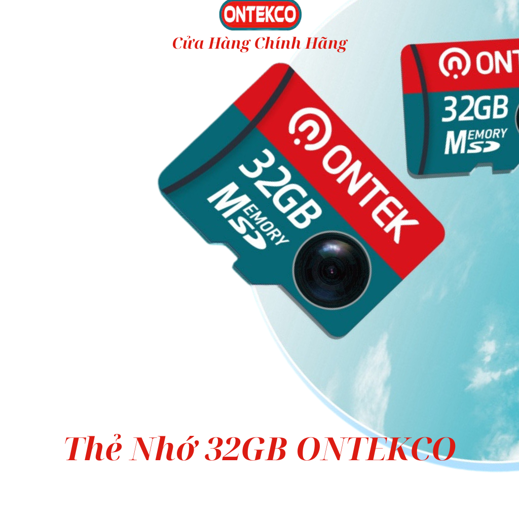 Thẻ nhớ ONTEKO PRO 32G class 10 tốc độ cao. [Đủ dung lượng]Dùng cho cam YOOSEE