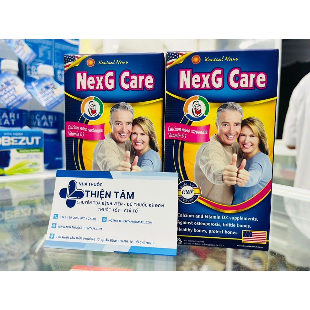 NEXG CARE USA - BỔ SUNG CANXI, NGỪA LOÃNG XƯƠNG, GIẢM TÊ BÌ CHÂN TAY, GIÚP XƯƠNG VÀ RĂNG CHẮC KHOẺ