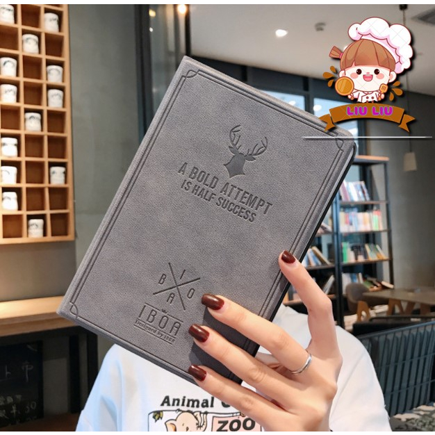 Bao da, ốp lưng 2 mặt cho Xiaomi Pad 5 , Pad 5 pro Mipad 5 Pad 5 pro 11inch họa tiết Hươu