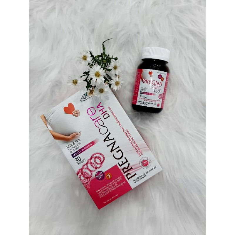 Viên bổ thai PREGNA CARE, bổ sung DHA và các VITAMIN
