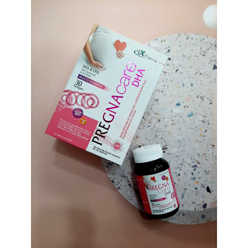 Viên bổ thai PREGNA CARE, bổ sung DHA và các VITAMIN