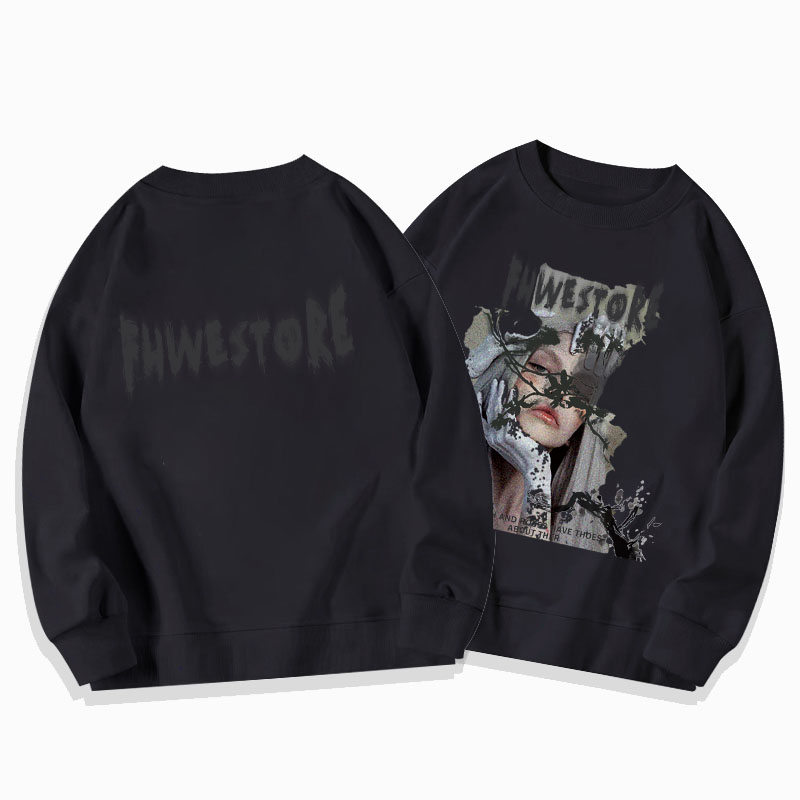 Back stree Áo Sweater unisex thời trang best seller nam nữ Địa điểm Vintage Premium Mỹ phố in hình unisex 100%