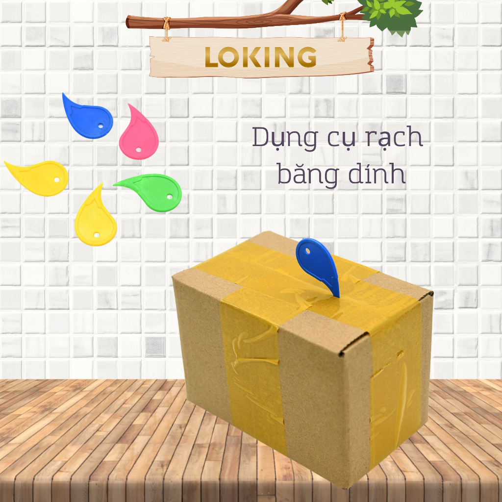 Dụng cụ rạch băng dính , dụng cụ mở hộp - LOKING