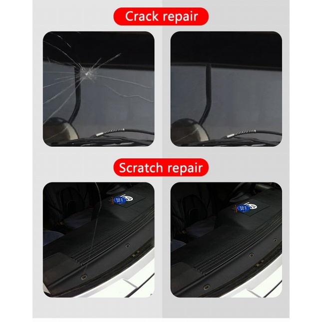 Keo Dán Sửa Chữa Vết Nứt Kính Chắn Gió Xe Hơi