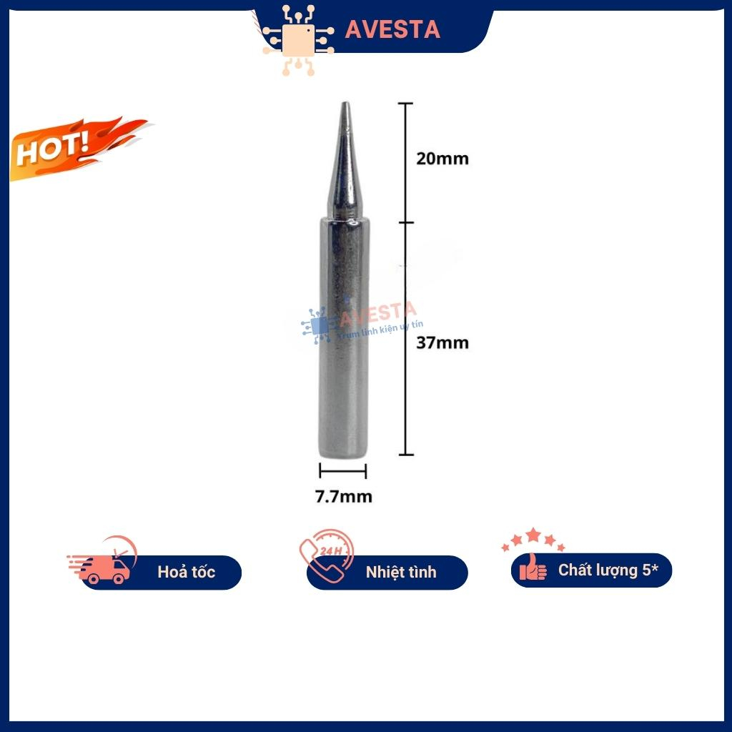Đầu mỏ hàn , mũi hàn 936 907 gia nhiệt nhanh bền bỉ Avesta