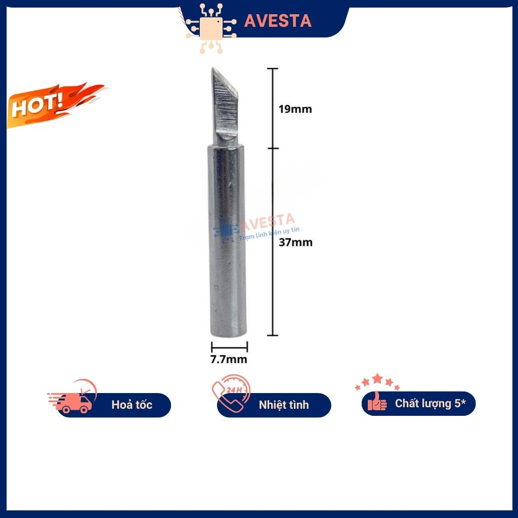 Đầu mỏ hàn , mũi hàn 936 907 gia nhiệt nhanh bền bỉ Avesta