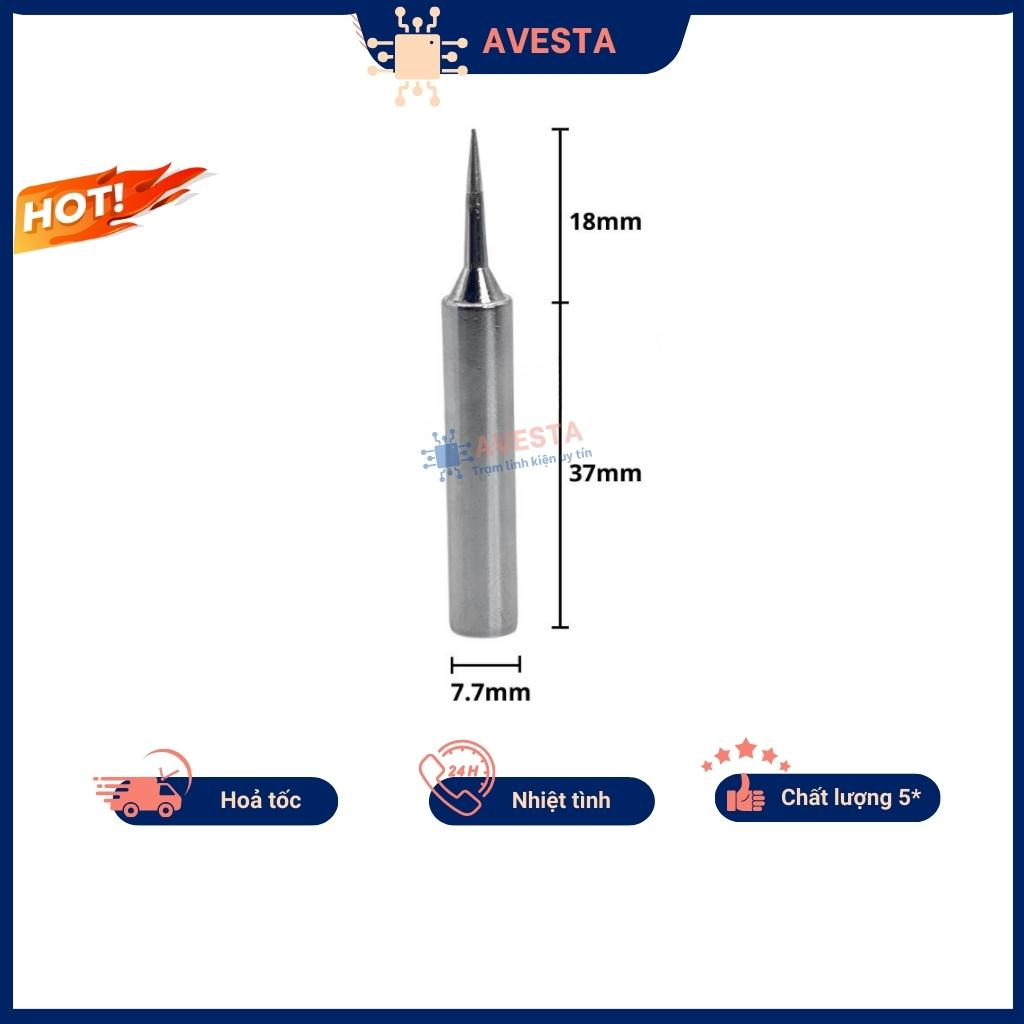 Đầu mỏ hàn , mũi hàn 936 907 gia nhiệt nhanh bền bỉ Avesta