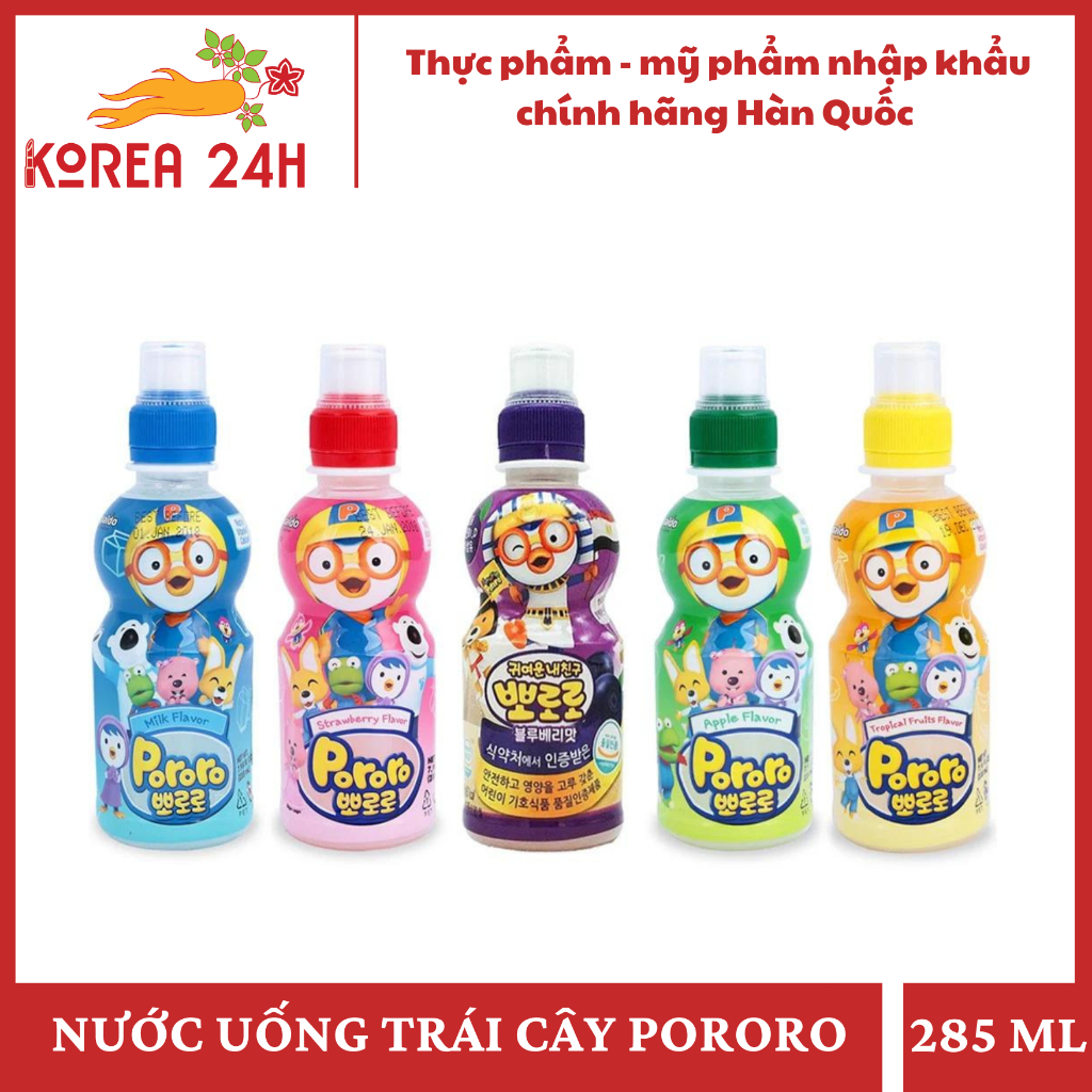 Nước Trái Cây Pororo Hàn Quốc 235ml