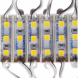 LED HẮT 3 BÓNG 3609 ĐỦ MÀU - CHIP LED 5054 [ VỈ 20 THANH ]