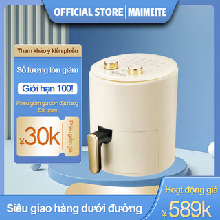 Maimeite nồi chiên không dầu 6l air fryer 1400w sử dụng công nghệ rapid bảo hành chính hãng 12 tháng.