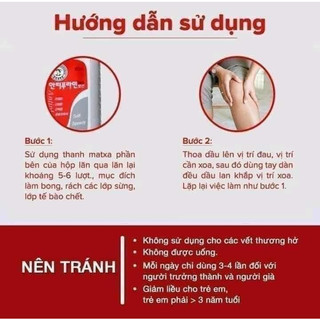 Dầu nóng Hàn Quốc 100ml