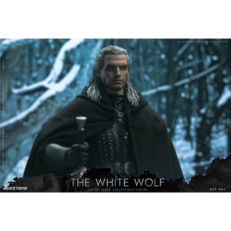 Mô hình action figure 1:6 BUZZTOYS BUZ001 Geralt xứ Rivia trong The Witcher