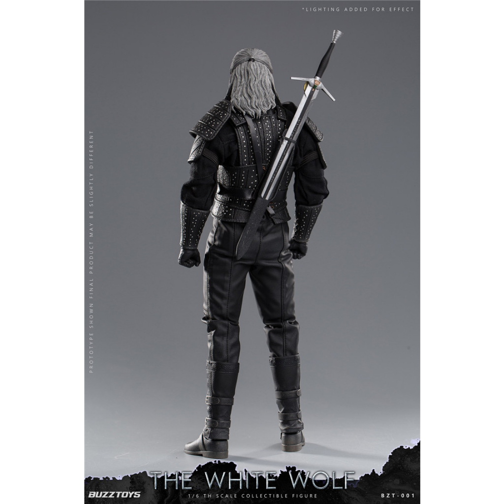 Mô hình action figure 1:6 BUZZTOYS BUZ001 Geralt xứ Rivia trong The Witcher