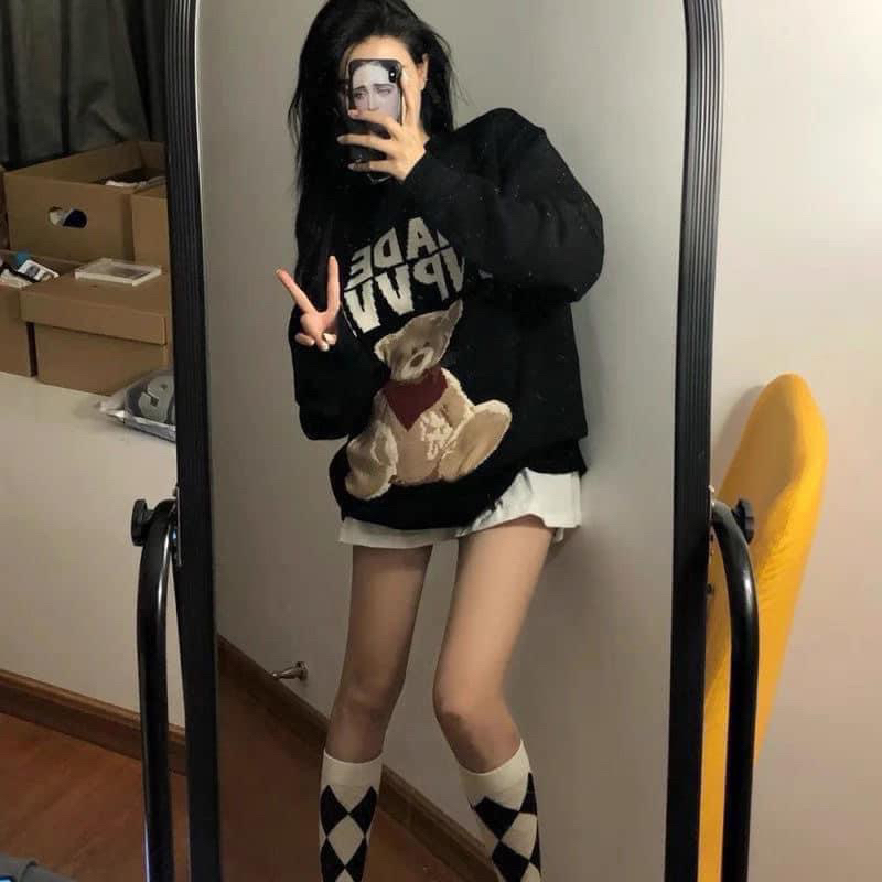 Áo len gấu hottrend 2023