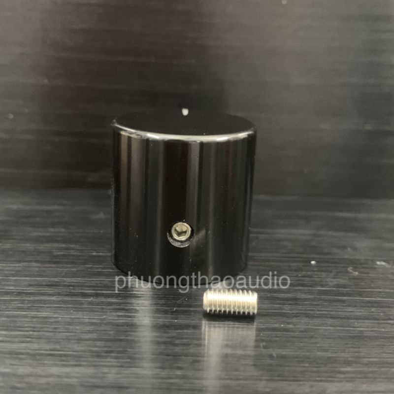 Núm nhôm phay anod đường kính 25mm cao 25mm 25x25mm