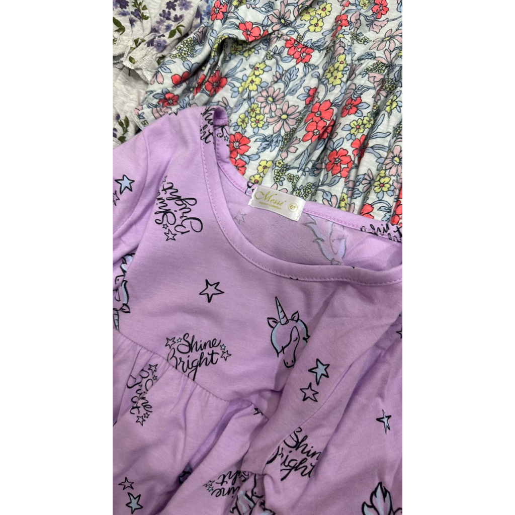 Váy cánh tiên dài tay cho bé gái từ 6-14 tuổi