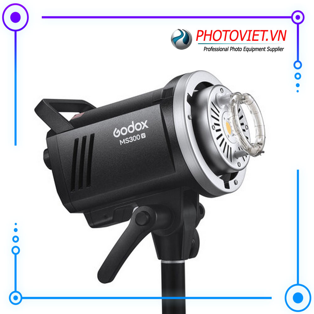 Đèn Flash Studio Godox MS300-V, MS300 Bảo hành chính hãng 12 tháng