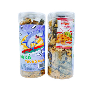 DA CÁ BA SA TRỨNG MUỐI - 250 GRAM - ĐỒ ĂN VẶT