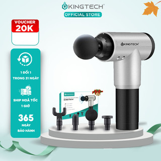 Máy Massage Cầm Tay 6 Cấp Độ KINGTECH KH-320 - Mát Xa Toàn Thân Giúp Thư Giãn, Giảm Đau Cổ Vai Lưng  - Quà Tặng Nam Nữ