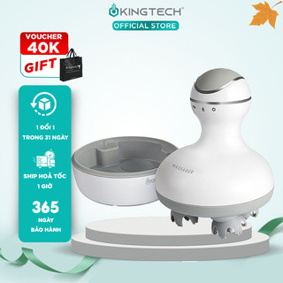 Máy Massage Đầu Cổ Mặt Mini Đa Năng KINGTECH ST-701 - Chính Hãng - Xoa Bóp Đầu Giải Toả Căng Thẳng, Mệt Mỏi