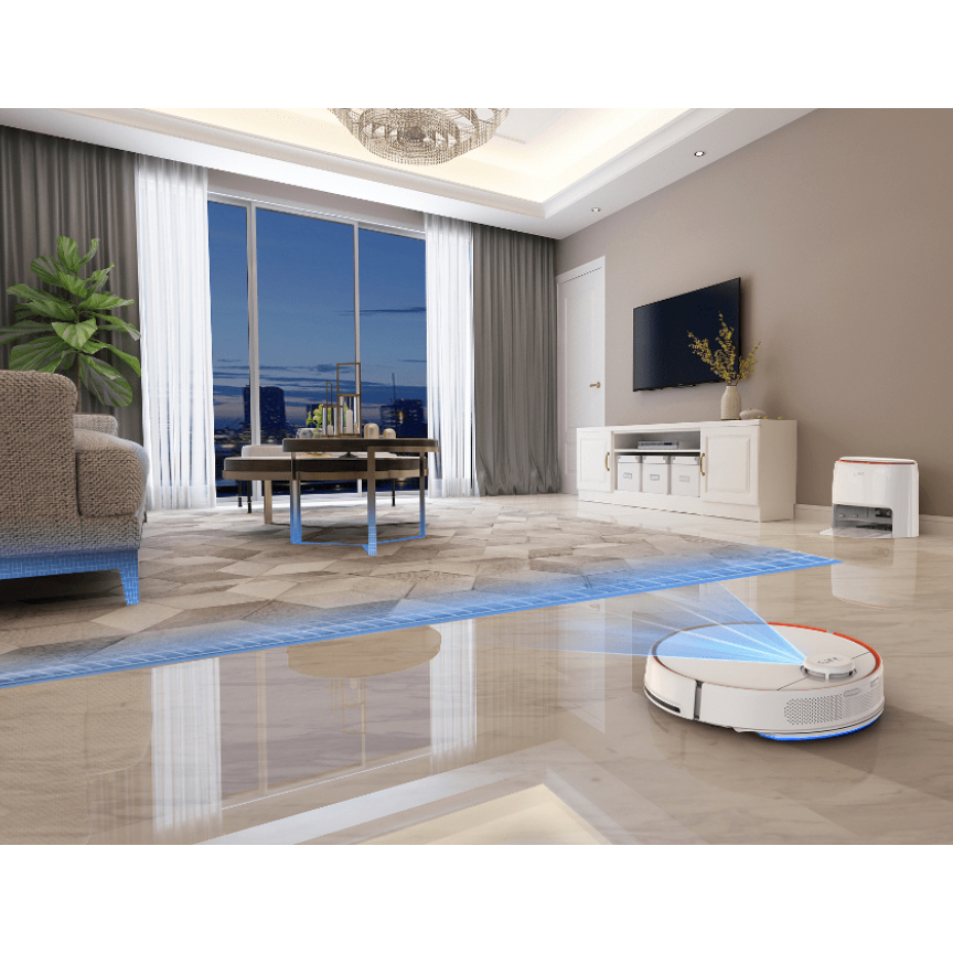 Robot Hút Bụi Lau Nhà Tự Động Làm Sạch Thông Minh iLife T1s