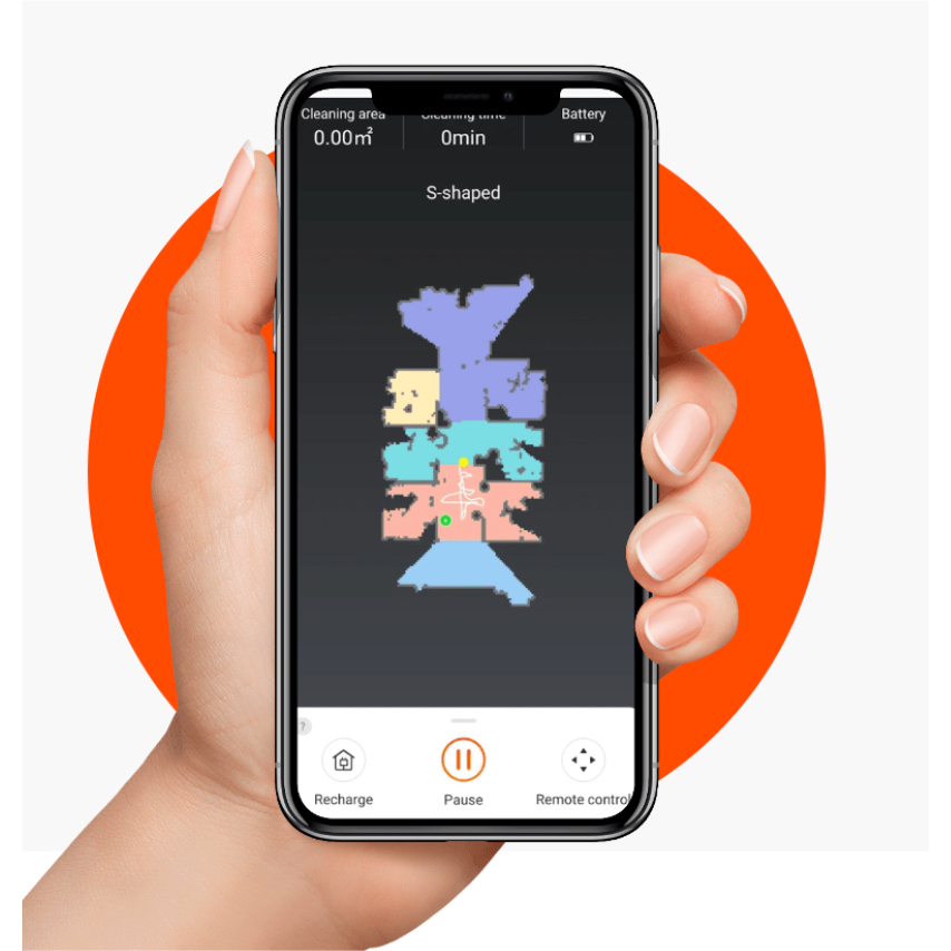 Robot Hút Bụi Lau Nhà Tự Động Làm Sạch Thông Minh iLife T1s