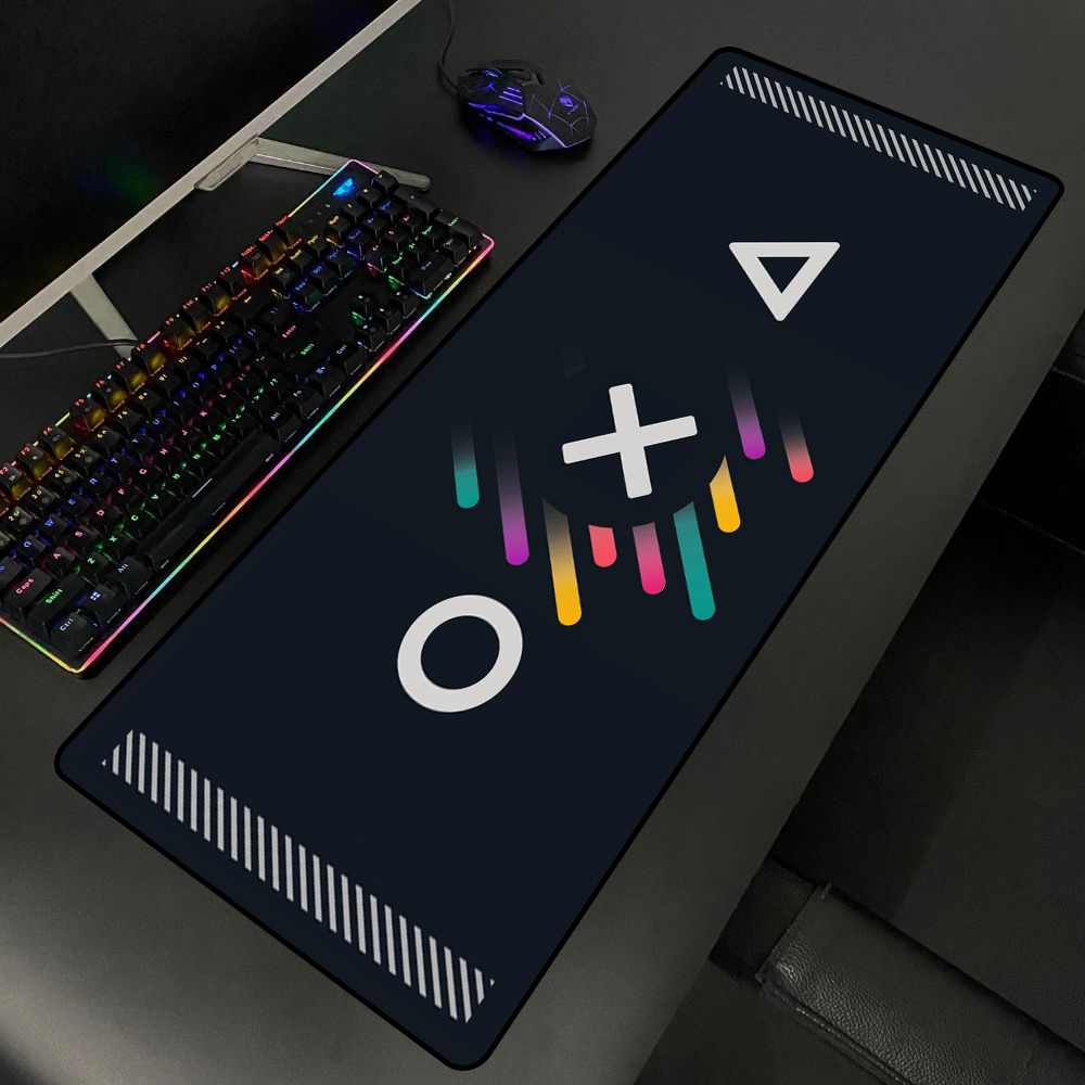 Lót chuột cỡ lớn 90x40 80x30 siêu dễ thương, Pad chuột có thể giặt sạch bảo hành 1 năm dùng cho máy tính, laptop