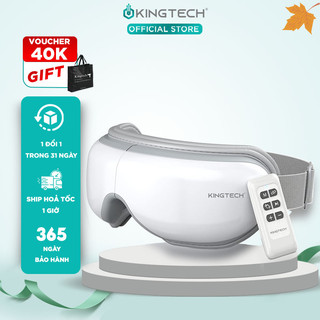 Máy Massage Mắt Cao Cấp KINGTECH KY-925 Mát xa Túi Khí Kèm Nhiệt, Tích Hợp Nghe Nhạc Bluetooth, Bảo Hành 12 Tháng