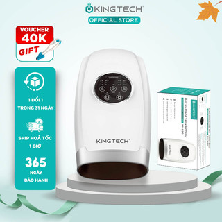 Máy Massage Tay Cao Cấp KINGTECH KH-690 - Mát xa Trị Liệu Tích Hợp Nhiệt, Matxa Vùng Cổ, Mu, Ngón, Lòng Bàn Tay