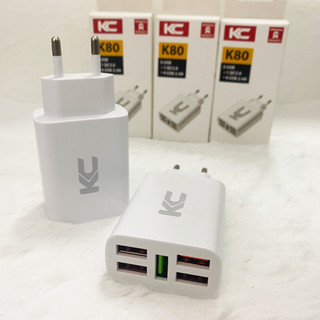 Củ Sạc Nhanh KC-K80 (5 Cổng USB)