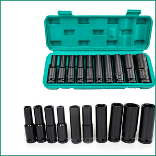 Bộ khẩu 1/2, bộ khẩu 10 món gồm 8, 10, 12, 13, 14, 16, 17, 19, 22, 24 dùng cho siết bulong