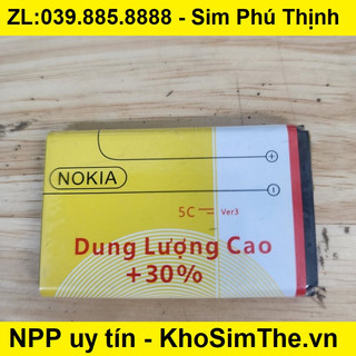 Pin nokia bl 4c, bl 5c - pin 2ic xịn chống phù cho nokia 1280, 105, 110i...