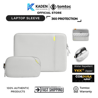 Túi chống sốc tomtoc protective kèm túi phụ kiện cho macbook 13"/14”-a13- hàng chính hãng
