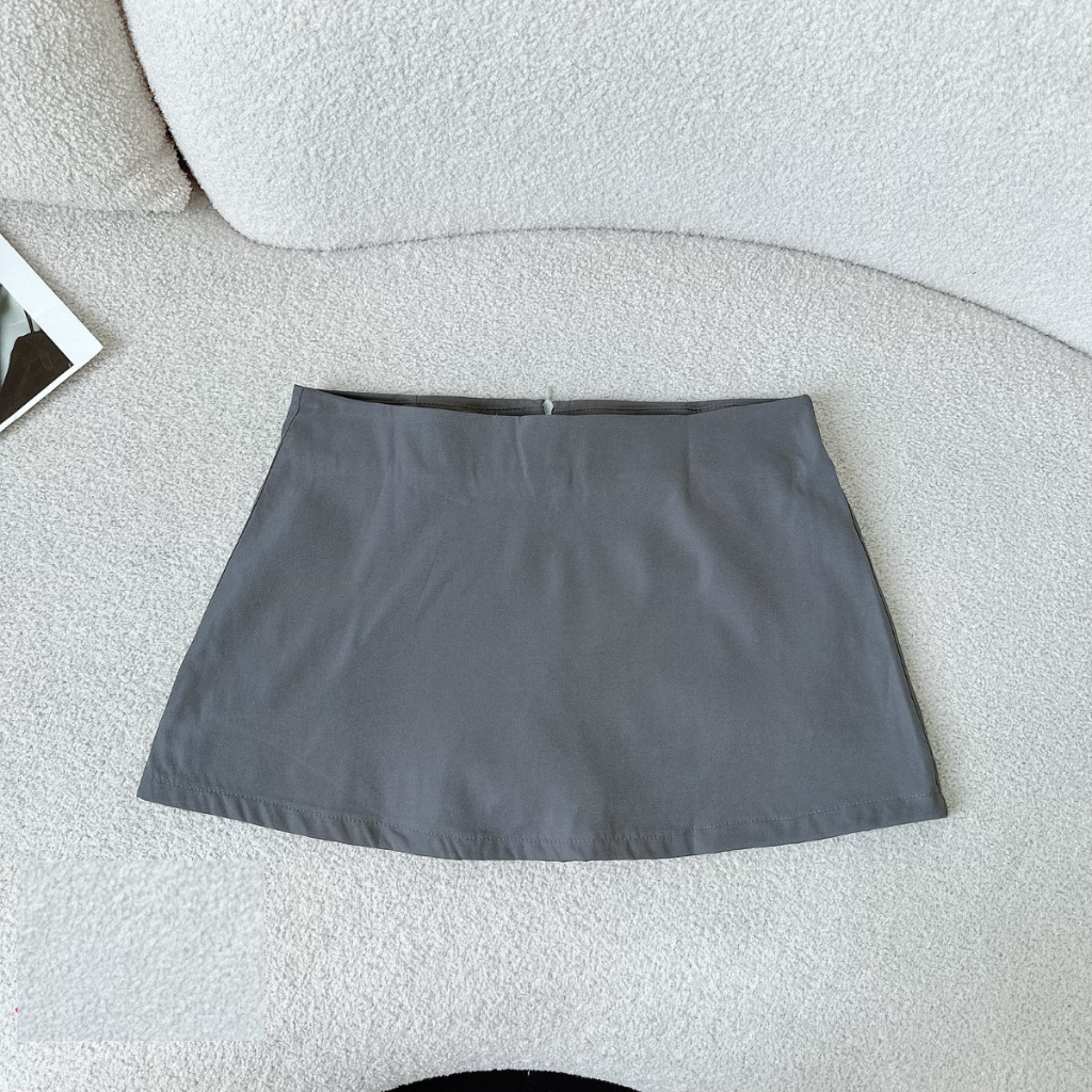 Chân váy Y2K kiểu cạp cao caro LALISA dáng ôm có lót quần, phong cách CV001