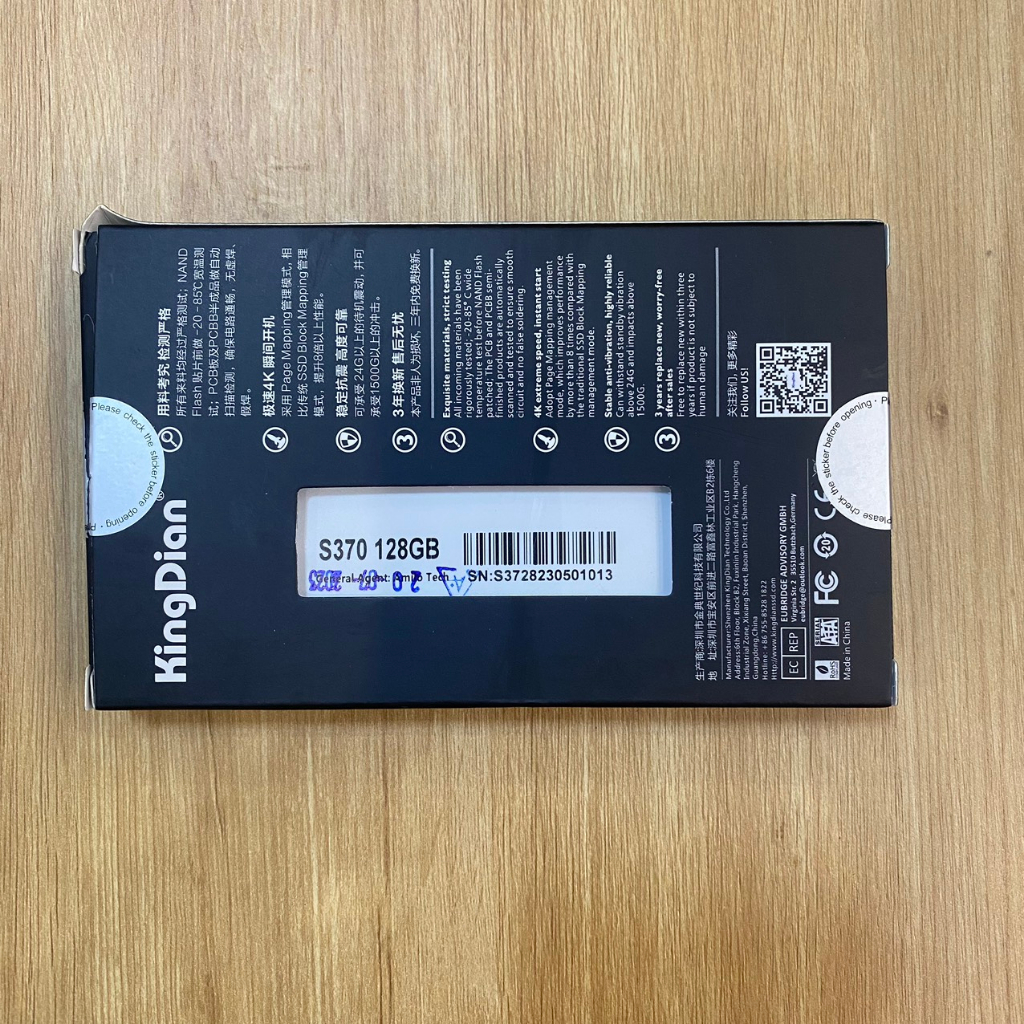 Ổ Cứng SSD 128GB 256GB 512GB Kingdian Mới 100% Bảo Hành 36 Tháng
