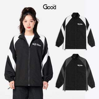 Áo Khoác Dù THE GOOD Zephyr Coat Chống Nước Chống Gió Phối Màu, Áo Khoác Gió Form Rộng Có Dây Rút Bo Gấu