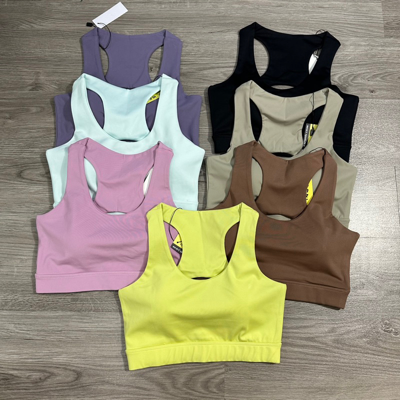 Áo Bra Tập Gym Yoga CY03 Dáng Hở Lưng Vải Thun Poly Cao Cấp, Nâng Đỡ V1 Tốt