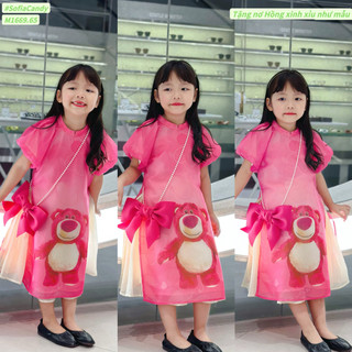 Áo dài cách tân cho bé gái 9-35kg