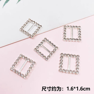 Charm kim loại đính đá dùng làm tag hoa cài áo, phụ kiện may mặc và phụ kiện tóc H15