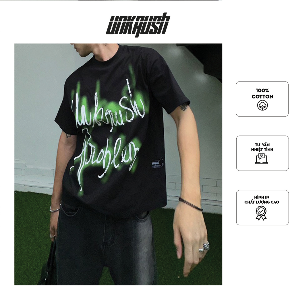 Áo thun in unisex UNKRUSH - NEON