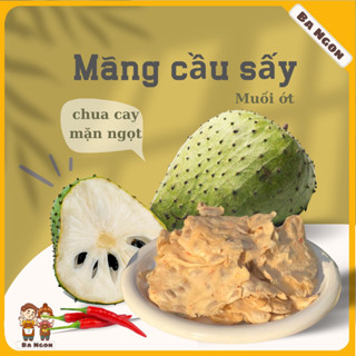 Mãng cầu sấy muối ớt - mứt mãng cầu chua chua cay cay hàng trắng màu date mới - ảnh shop tự chụp