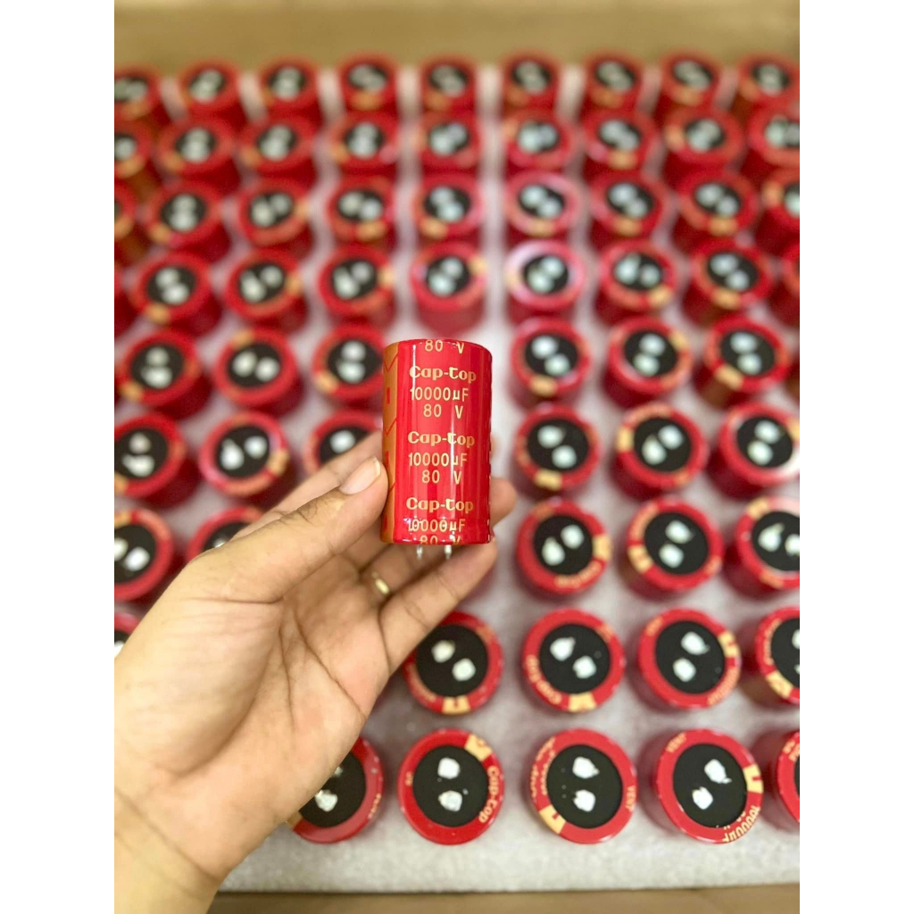 Tụ nguồn 80v 10000 uF Cap-top 35x60 cm