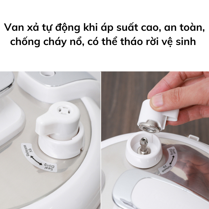 Nồi áp suất điện Kangaroo KG286 Hàng chính hãng Bảo hành 12 tháng, Nồi áp suất điện, Nồi áp suất.