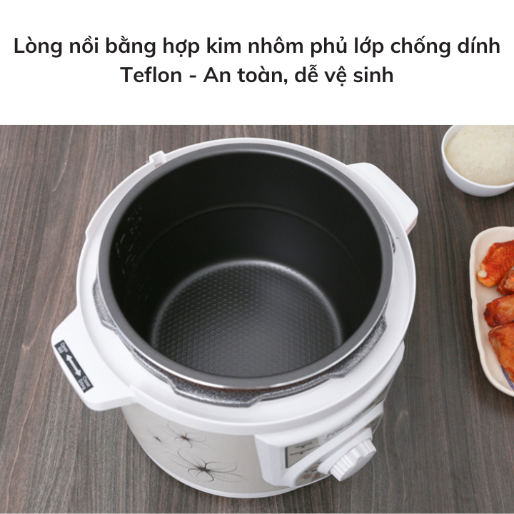 Nồi áp suất điện Kangaroo KG286 Hàng chính hãng Bảo hành 12 tháng, Nồi áp suất điện, Nồi áp suất.