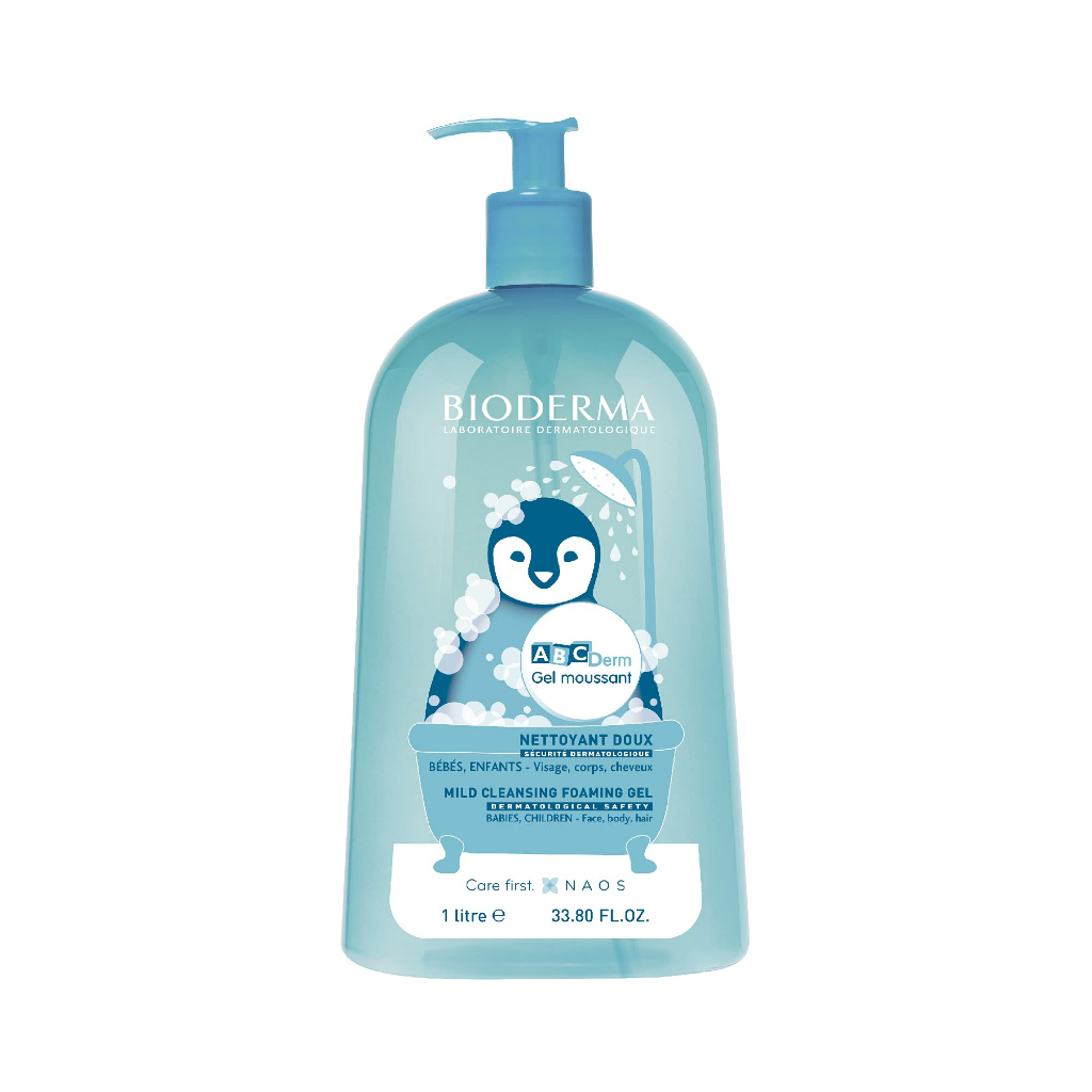Sữa Tắm Em Bé Bioderma ABCDerm Gel Moussant 1000ml