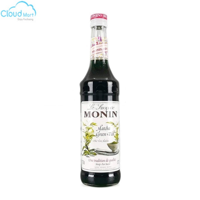 Syrup Monin Matcha Green Tea  700ml - Nguyên Liệu Pha Chế CloudMart