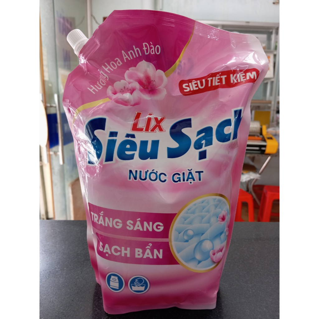 Nước giặt Lix 2.4kg Hương Hoa Anh Đào