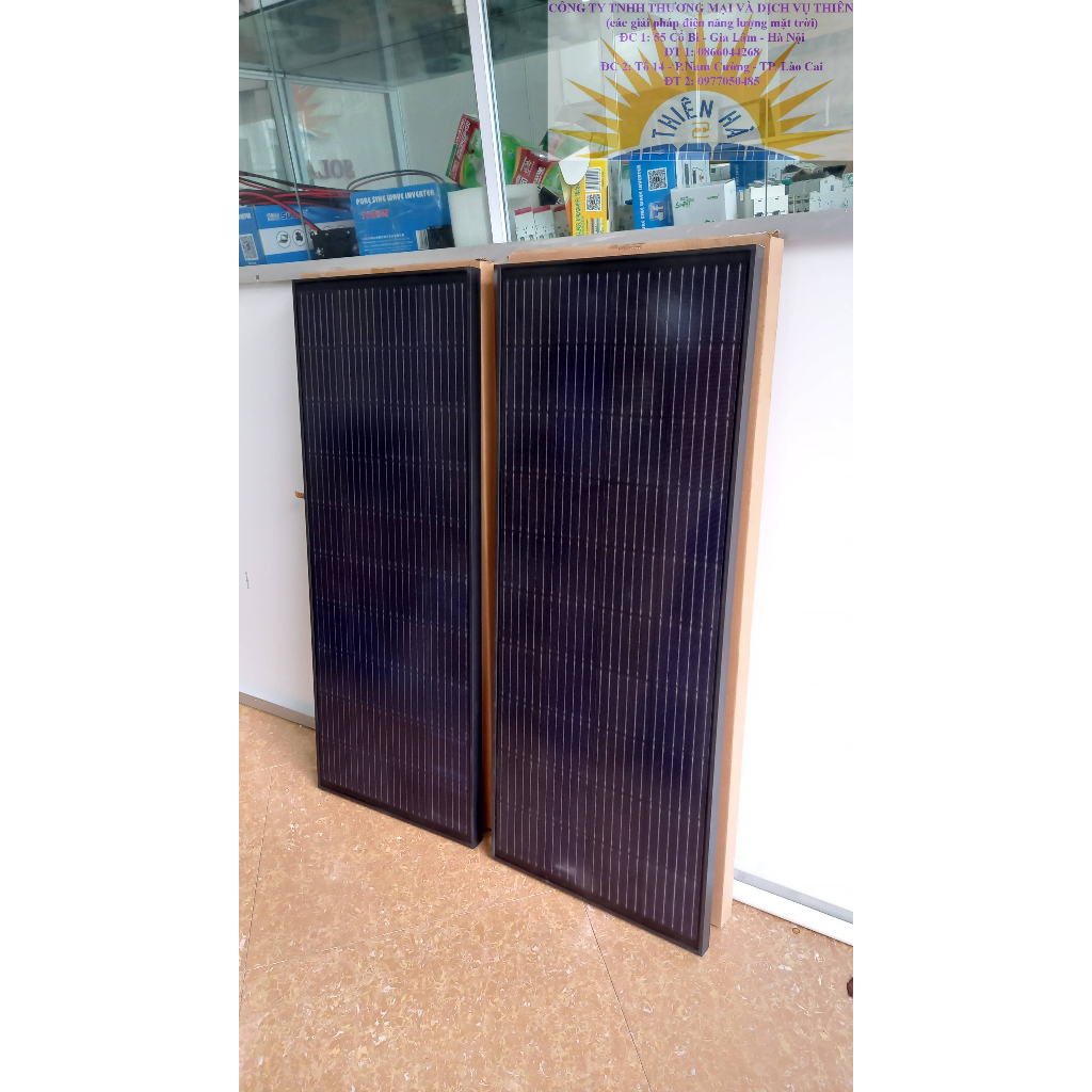 Tấm pin năng lượng mặt trời mono 100W