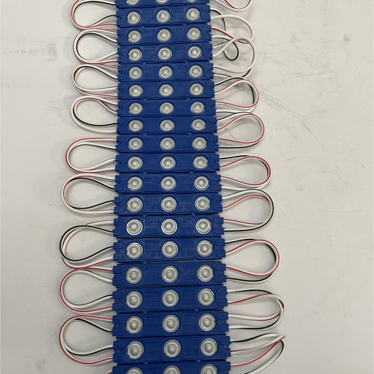 Led hắt 3 bóng 2835 12V 6112 dây 20 thanh trang trí biển quảng cáo, hắt âm tường, trang trí viền cửa hàng tòa nhà